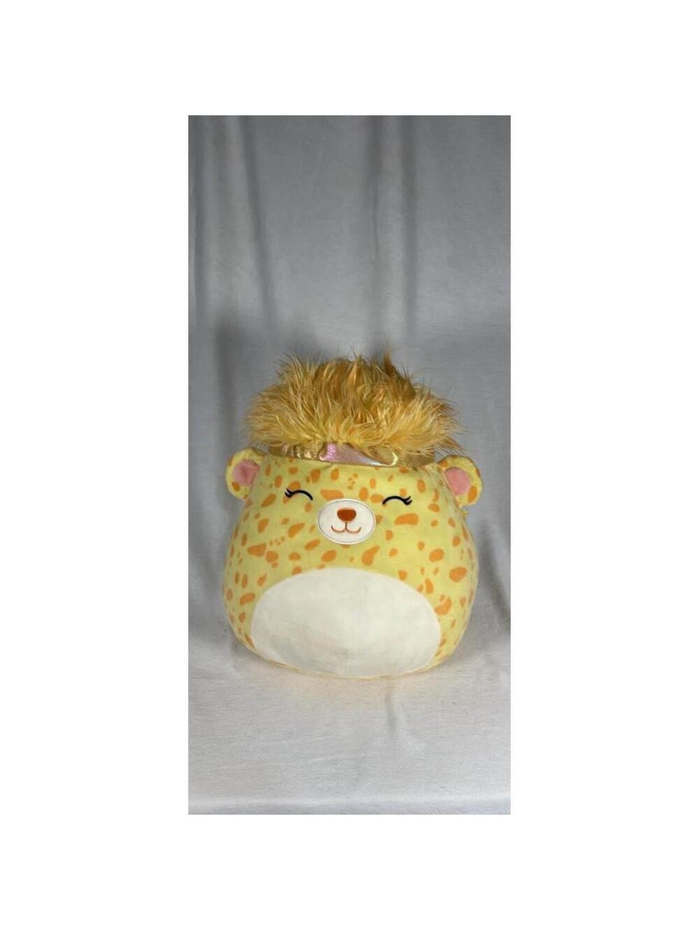 squishmallow large orange cheetah